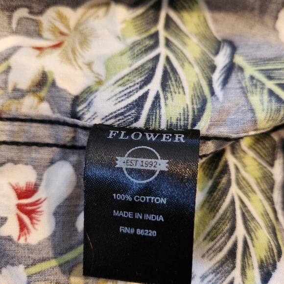 Ricky Singh, Mens, Medium, Slim Fit, multi color short sleeve shirt - Picture 5 of 6